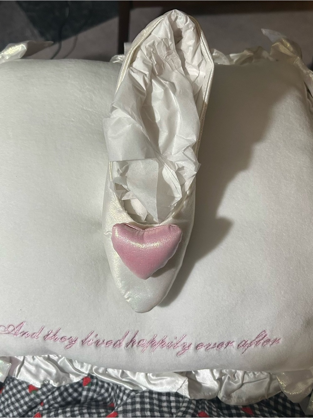 Official Disney Bridal Ring Bearer Pillow